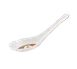 Yanco LG-7003 - Longevity Chinese Soup Spoon, 5-1/2" Small, Melamine, Dishwasher Safe - Dozen 1 image