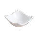 Yanco LK-303 Lion King Sauce Dish 3oz 3" x 3" White China Dishwasher/Oven/Microwave Safe - Dozen 1 image