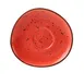 Yanco LY-002CR Lyon Saucer, 6½" L x ¾" H Porcelain, Coral Glazed, Dishwasher Safe - Dozen 1 image