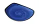 Yanco LY-106BU - Free‑Form China Plate, 5‑3/4" L x 3/4" H, Blue Porcelain, Dishwasher Safe - Dozen 1 image