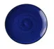 Yanco LY-1107BU Lyon Plate – 7-1/4" Dia x 3/4" H, Round Coupe, Blue Porcelain, Dishwasher - Dozen 1 image
