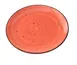 Yanco LY-1112CR Lyon Plate, 12-1/4" Dia x 1-1/4" H, Coupe Rim, Edge, Coral Porcelain, Safe - Dozen 1 image