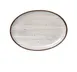 Yanco LY-2110 Platter, 10" x 7" Oval Coupe Rim Porcelain Brown Speckled, Dishwasher Safe - Dozen 1 image