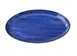 Yanco LY-2112BU - Oval Porcelain Platter 12" L x 8-1/4" W x 1-1/4" H Blue, Dishwasher Safe - Dozen 1 image