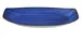 Yanco LY-213BU - Rectangular China Plate, 13" x 7-3/8" x 1-1/2", Blue Glazed Porcelain Safe - Dozen 1 image