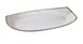 Yanco LY-215 Lyon Rectangular Porcelain Plate, Speckled, 15" x 8½" x 1⅝" Dishwasher Safe - Dozen 1 image