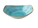 Yanco LY-309TQ - 20 oz Turquoise Porcelain Free‑Form Pasta Plate, 9" , Dishwasher Safe - Dozen 1 image