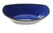 Yanco LY-409BU Oval China Bowl, 20 oz 9" L × 6‑1/4" W × 2‑3/8" H Blue Glazed Porcelain Gen - Dozen 1 image