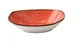 Yanco LY-409CR Lyon 20 Oz Coral Porcelain Oval Bowl, 9" L, Dishwasher & Oven Safe, Glazed - Dozen 1 image