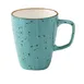 Yanco LY-503TQ - Lyon 10oz Turquoise Porcelain Glazed Mug 3-1/4" Dia x 4" H Microwave Safe - Dozen 1 image