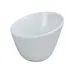 Yanco MD-306 - 26 oz White Round Melamine Bowl, 6-1/2" L x 5" W x 3-1/2" H, 1 Dozen 1 image