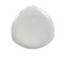 Yanco MD-610 Milando Triangular Melamine Plate, 10" Diameter White, Dishwasher Safe - Dozen 1 image