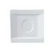 Yanco ML-002 Square Saucer 5.5" x 5.5" White Porcelain Dishwasher/Oven/Microwave Safe - Dozen 1 image
