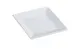 Yanco ML-106 Square Plate, 6" x 6", Super White Porcelain, Dishwasher Oven Microwave Safe - Dozen 1 image