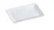 Yanco ML-210 Main Land Plate 10" x 6-1/2" Rectangular Porcelain White Dishwasher Safe - Dozen 1 image