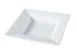 Yanco ML-310 - 18 Ounce Square Pasta Bowl, 10" White Porcelain, Dishwasher Safe - Dozen 1 image