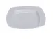 Yanco MM-311 - Miami Square Pasta Bowl, 11" x 11", 24 oz Bone White Porcelain Oven Safe - Dozen 1 image
