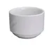 Yanco MM-4 - Bouillon Cups, 7.5 oz 3-1/2"x2-1/2", Embossed Porcelain Bone White Dishwasher - Dozen 1 image