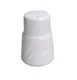 Yanco MM-SS - Porcelain Salt Shaker, 2-7/8" Height, Bone White, Oven/Microwave Safe - Dozen 1 image