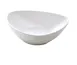 Yanco MO-209 - Triangular Soup Plate, 36 oz (1 Qt), 9" L x 7" W x 2.5" H, White Melamine - Dozen 1 image
