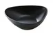 Yanco MO-209BK - Triangular 36 oz Melamine Bowl, 9" x 7" x 2-1/2", Black, Dishwasher Safe - Dozen 1 image