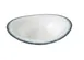 Yanco MR-408 Mars Soup Plate, 12 oz, 9" Dia x 2 3/8" H, White/Blue China, Dishwasher Safe - Dozen 1 image