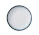 Yanco MR-710 Plate Coupe Rim, 10 1/4" Dia x 1" H, White & Blue China, Dishwasher Safe - Dozen 1 image