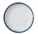 Yanco MR-711 Mars Plate, 11 1/4" Dia x 1 1/8" H, White/Blue China, DW/MW Safe, Coupe Rim - Dozen 1 image