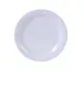 Yanco MS-107WT - 7½" White Melamine Plate, Round Narrow Rim, Dishwasher Safe, NSF - Dozen 1 image