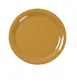 Yanco MS-107YL - Melamine Dinner Plate, 7½" Round, Narrow Rim, Yellow, Dishwasher Safe - Dozen 1 image