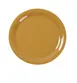 Yanco MS-109YL - 9" Round Melamine Plate, Yellow, Narrow Rim, Dishwasher Safe, NSF - Dozen 1 image