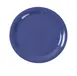 Yanco MS-110BU - 10-1/2" Round Melamine Plate, Blue, Narrow Rim Heavy‑Duty Dishwasher Safe - Dozen 1 image