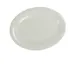 Yanco MS-209IV Oval Platter 9-1/2" L x 7-1/4" W Melamine Ivory Dishwasher Safe - Dozen 1 image