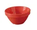 Yanco MS-313RD - 8 Oz Bouillon Cup, 4-1/4" Dia. x 2-1/4" H, Melamine, Orange‑Red, NSF - Dozen 1 image