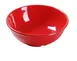 Yanco MS-5807RD - 24-27 Oz Melamine Bowl, 7" Diameter, Red, Dishwasher Safe, NSF - Dozen 1 image