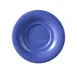 Yanco MS-9303BU - 5½" Blue Melamine Plastic Saucer, Heavy-Duty, NSF, Dishwasher Safe - 1 Dozen 1 image