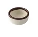 Yanco NA-5002 Sauce Dish, 2-1/2" Dia x 1-1/4" H, 1.5 Oz, Round Melamine, White - Dozen 1 image