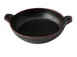 Yanco NA-509BK - Melamine Bowl Handle 7½"W x9"D x1¾"H, 24 Oz 3/4 Qt, Black, Dishwasher‑Safe - Dozen 1 image