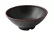 Yanco NA-607BK - 7" Dia x 2-3/4" Round Melamine Bowl, Black Brown Accent, 26 oz - Dozen 1 image