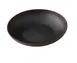 Yanco NA-709BK Melamine Bowl, Round Black/Brown, 9" Dia x 1-3/4" H, 28 Oz, Dishwasher Safe - Dozen 1 image