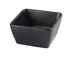 Yanco NB-4031 - Sauce Dish, 3 oz, 3-1/8"L x3"W x1-3/4"H, Black Porcelain, Dishwasher Safe - Dozen 1 image