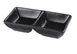 Yanco NB-4032 - Sauce Dish, 3 Oz (1½ Oz Each), 5‑5/8" L x 3" W x 1¼" H, Black Porcelain - Dozen 1 image