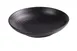 Yanco NB-609 Black 9" Round Salad Bowl, 28 Oz Porcelain, Glazed, Microwave Dishwasher Safe - Dozen 1 image