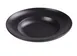Yanco NB-710 Black 10‑Oz Round Pasta Bowl 10‑7/8" Dia x 2‑1/4" H Porcelain Microwave Safe - Dozen 1 image