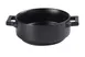 Yanco NB-907 - Blue Star 20 oz Bake Dish 7½"L×5¾"W×2¼"H Black Porcelain Hdl Oven/MW/DW Safe - Dozen 1 image