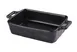 Yanco NB-912 Bake Dish, 70 oz Porcelain, Glazed Black, 13‑3/4" L × 7" W × 2‑1/2" H, Dishwasher Safe 1 image