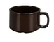 Yanco NC-9014C - 12 oz Brown Melamine Mug, 4" Dia x 2-3/4" H, Handle, Dishwasher Safe - Dozen 1 image