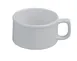 Yanco NC-9014I Nu-Classic Soup Mug, 12 Oz, 4" Dia x 2-3/4" H, Ivory Melamine, Heavy - Dozen 1 image