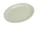 Yanco NR-19 Oval Ceramic Platter, 12-1/2" L x 10-1/4" W, White, Narrow Rim, Dishwasher Safe - Dozen 1 image