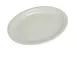 Yanco NR-41 Oval Platter, 8-5/8" L x 6-1/4" W, Narrow Rim, White Ceramic, Dishwasher Safe - Dozen 1 image
